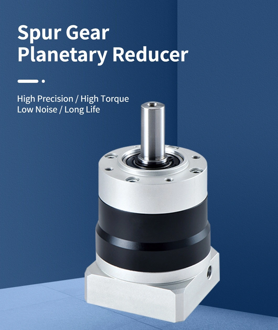 High Precision Low Noise Spur Gear Planetary Gearbox